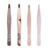 So Eco Rose Gold Tweezers Set of 4