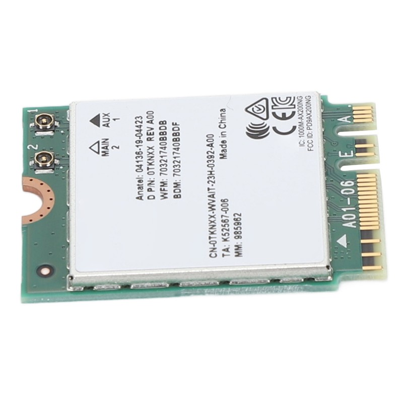 Network Card 1650X AX200 M.2 WiFi6 2.4G 5G Dual Band