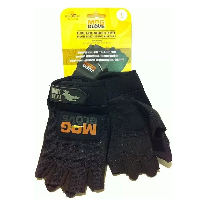 Flying Anvil Magnetic Fingerless Professional Work Gloves Nails & Screws