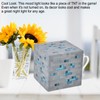 LED Cube Night Light 3.1in Energy Saving Blue Light LED