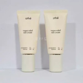 아떼 비건 릴리프 무기자차 선크림 50ml, 2개 Atte Vegan Relief Mineral Sunscreen 50ml, 2 pieces