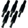 Aerzetix: 5 x DC Power Connector 2.1 5.5 mm Jack