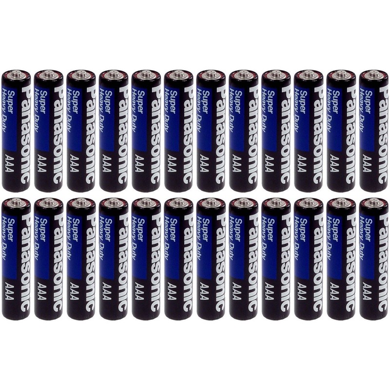 Panasonic Heavy Duty AAA Batteries X 24
