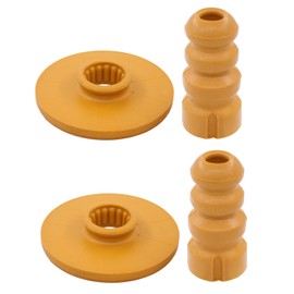 Stop Buffer Rubber Stop Rubber Buffer Shock Absorber Suspension Stop Rubber Leaf Spring Plate Spring Plate Rubber Bearing Buffer Rubber Block Rear Axle Rear Left and Right for Viano W639 Vito W639