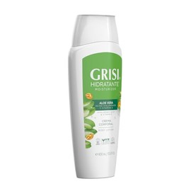 GRISI Crema Líquida Corporal con Aloe Vera y Ácido Hialurónico 400 ml