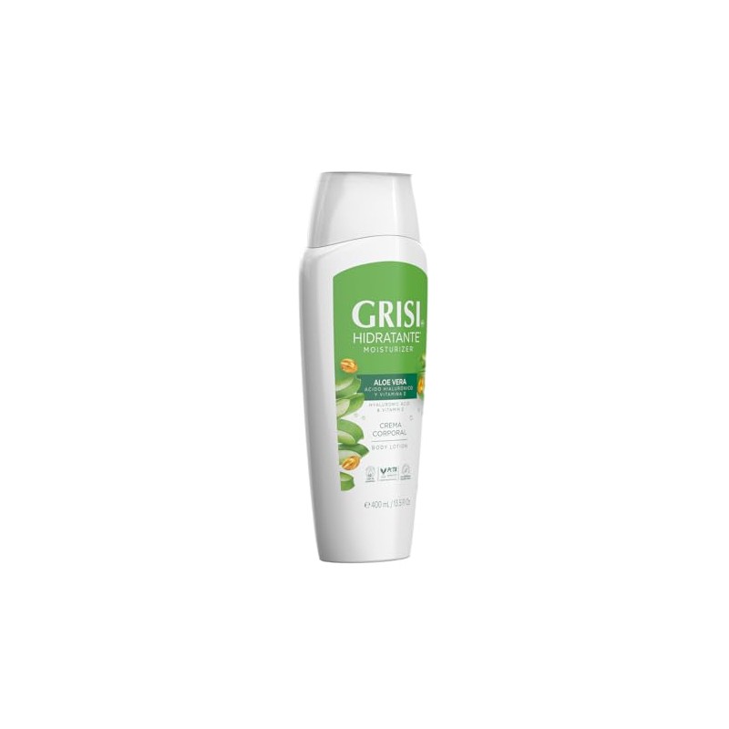 GRISI Crema Líquida Corporal con Aloe Vera y Ácido Hialurónico