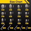 Set Screws Assortment Kit (M3, M4, M5, M6, M8) with