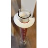 PYREX Corning Pyrex Glass TC 100mL Lifetime Red Graduated Cylinder