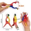 JZK 4x Parrot style novelty beach towel pegs for sun