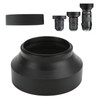 Collapsible Lens Hood, Universal Collapsible Camera Lens Hood with 3