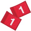 WOONEKY 2Pcs Flags Practical Putting Training Flags with Print for