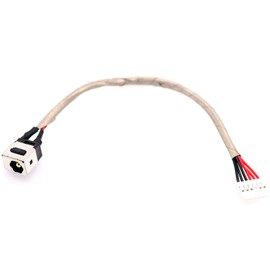 Deal4GO DC Power Jack Cable Charging Port for MSi GE62 GE72 GF62 GF72 GL62 GL72 PL62 GP62 GP72 GS70 PE70 PE72 GV72 WS60 PX60 GE62VR GE72VR GP62VR GP72VR