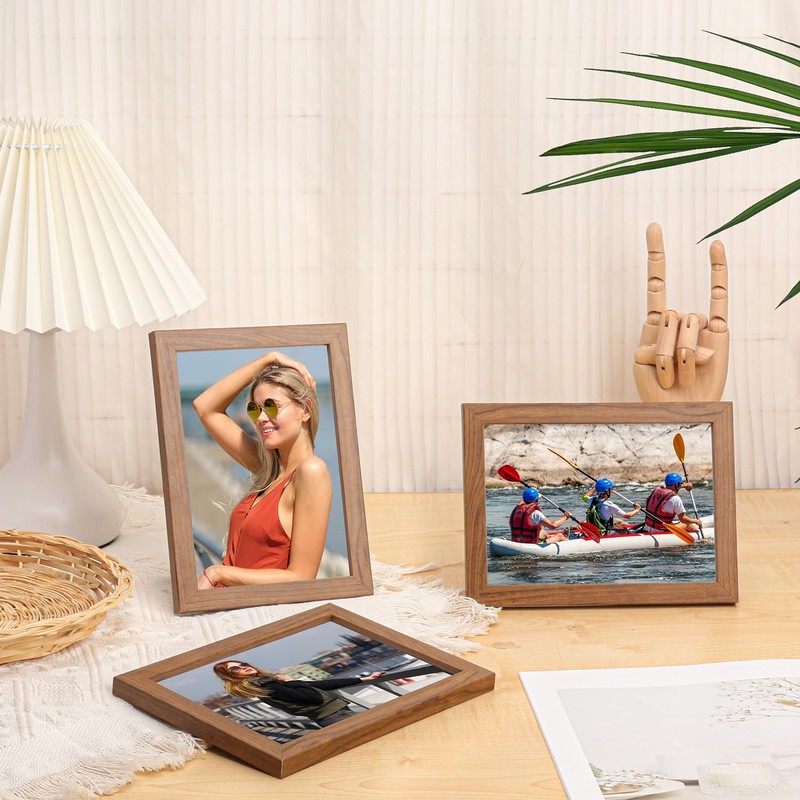 Geytetqi 18 Pack 5 x 7 Inch Wooden Picture Frames,