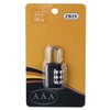 Tri-Circle - 22mm Combination Padlock - 3 Number