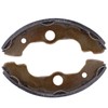 ApplianPar Front and Rear Brake Shoes for Honda Rancher 350