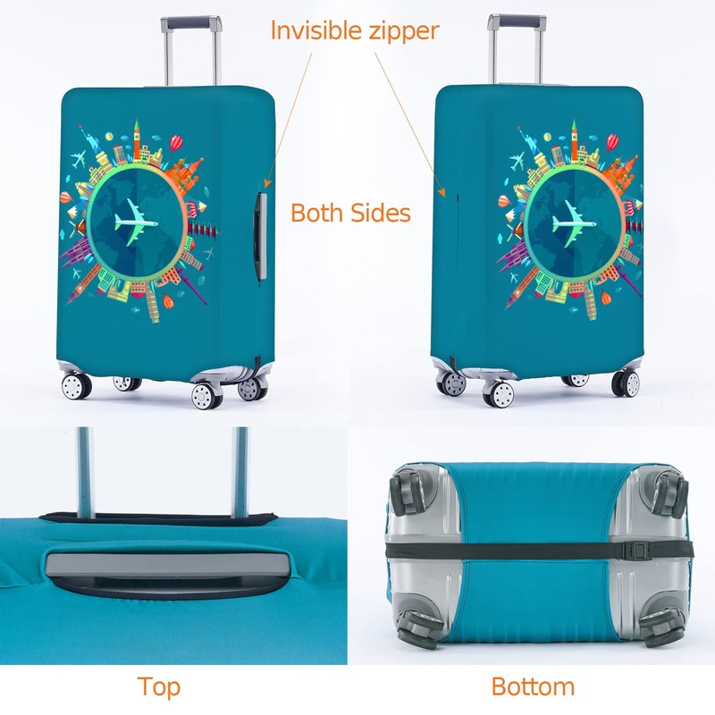 Travelkin - Fundas de equipaje para veliz aprobadas por TSA,