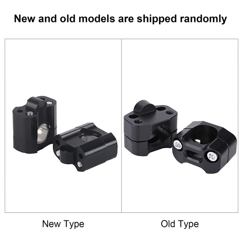 KIMISS Motorcycle Handlebar Riser Clamp Motorcycle Handlebar Riser Clamp Aluminum