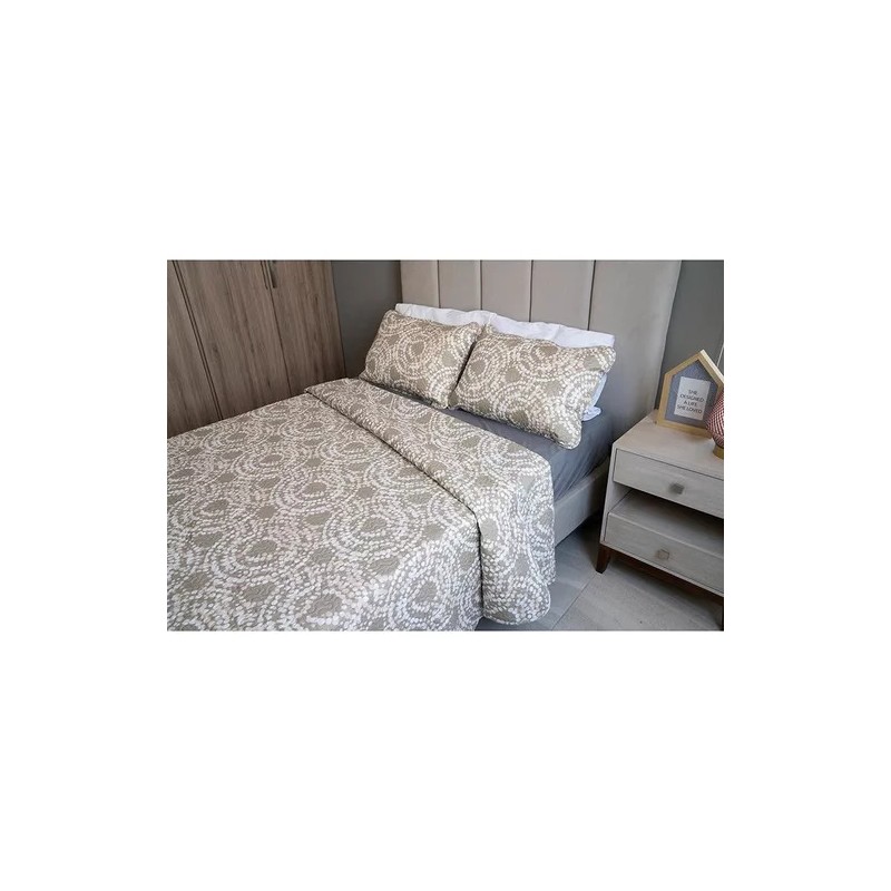 Tesso Set De Edredón Matrimonial Reversible Pinsonic Ligero Suave Sfera