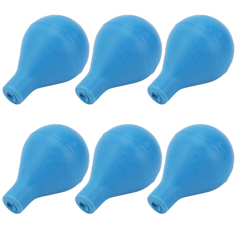 10Pcs Suction Balls Laboratory Rubber Bulbs for Graduated Tubes Droppers