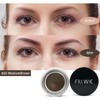 Kit de pomada para cejas, lápiz líquido para cejas con