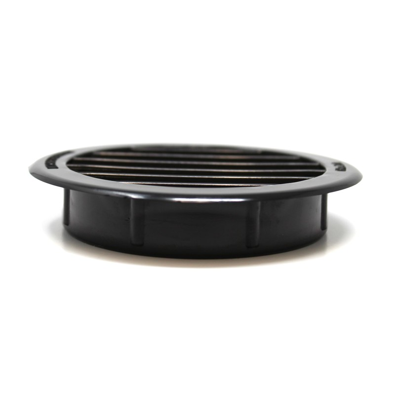 3" Round Plastic Louver Soffit Air Vent Reptile Screen Grille