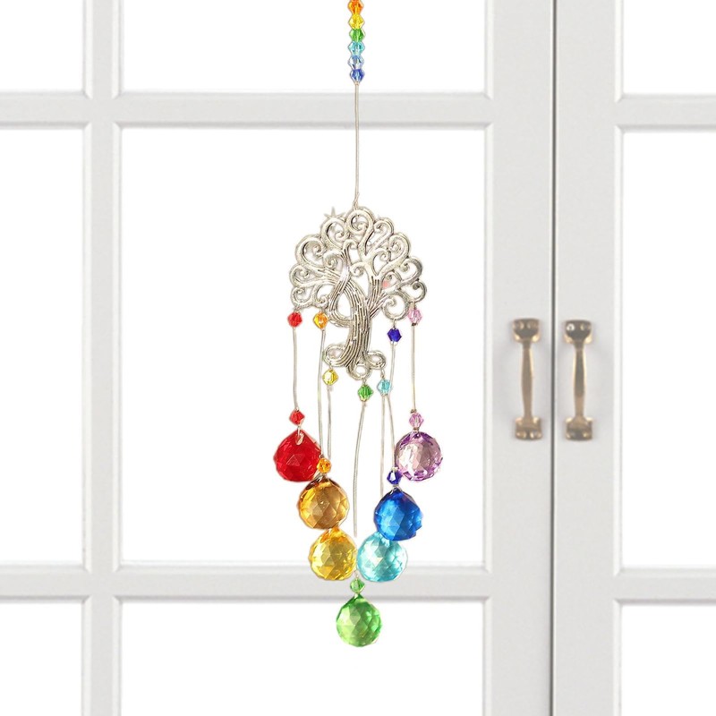 Sun Catchers for Windows, Hangable Crystal Sun Catcher Charm, Aesthetic
