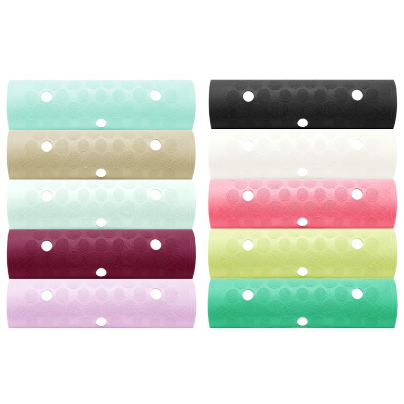 Lashuma Sissi Safety Insert with Dots Motif, Plain Bath Mat,