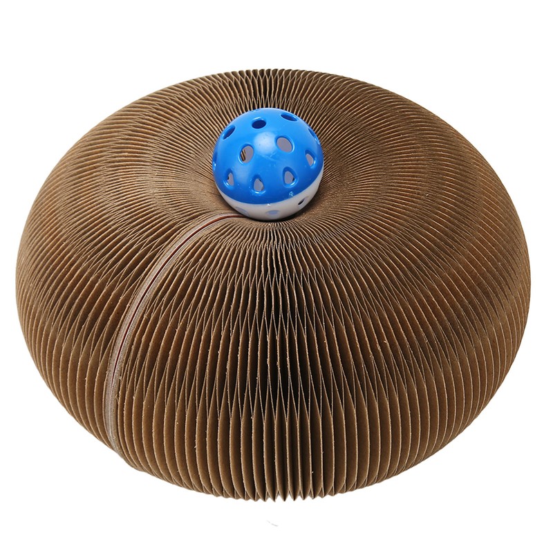 Foldable Cat Scratching Board Abrasion Resistant Magnetic Claw Grinding Cat