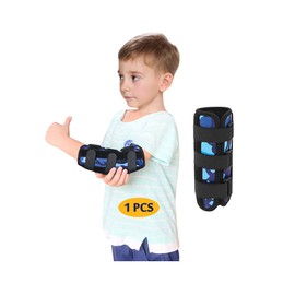 Tope de succión de pulgar para niños, protector de succión de dedos, tratamiento de mordida de uñas para niños pequeños, tapón de mordedura de uñas, prevención antirecolección de nariz, inmovilizador de codo pediátrico para detener la succión del pulgar