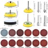 BATINO 240Pcs 2inch Sanding Discs Hook and Loop Assorted Grit