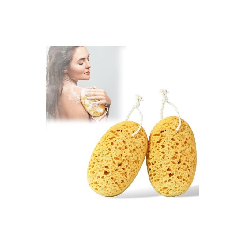 Esponja de Baño Exfoliante Xjvjixe Juego de 2 Piezas para