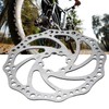160mm Disc Brake Rotor for Mountain Bikes, 6.3 inches (160