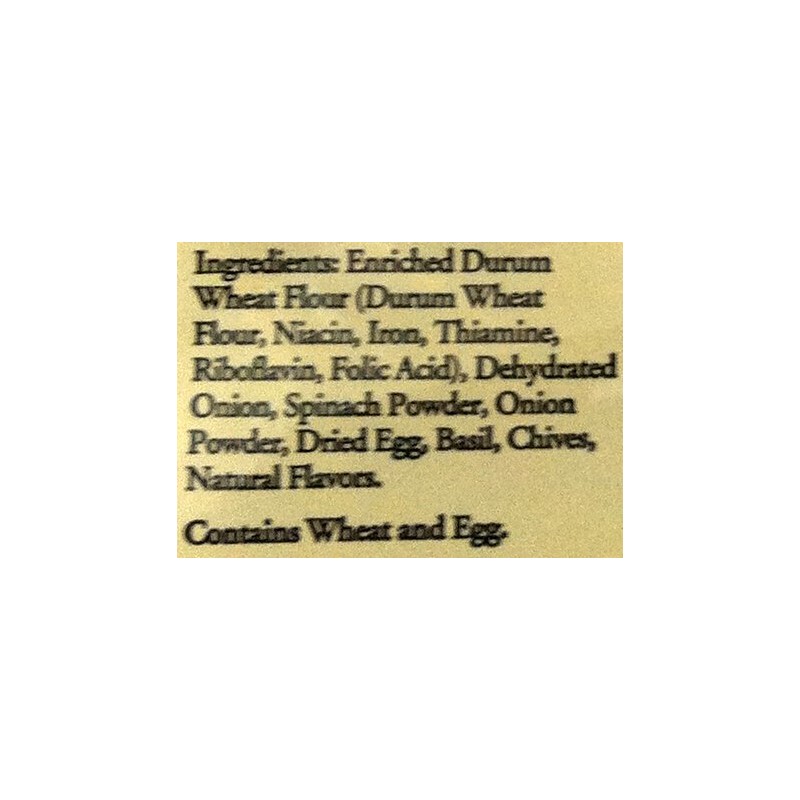 Trader Joe's Spinach and Chive Linguine Pasta