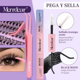 Extensiones De Pestañas Kit 280pcs 2030d Curvatura C 9-16mm