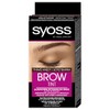 Syoss Brow Tint, Dark Brown, Pack of 1, 10 ml