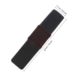 DOITOOL 6pcs Table and Chair Mats Floor Chairs Floor Protectors for Furniture Foot Pads Desk Legs Furniture Foot Pad Table Feet Covers Table Leg Protectors Chair Leg Covers Black Cloth