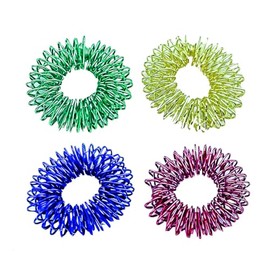 GEDDES Raymond Fidget Rings (48 per Bag) – Multi-Colored Spiky Sensory Finger Rings - Ring Set for Kids