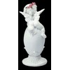 Angel Figurine with Rosary on Heart 17 cm Decorative Angel
