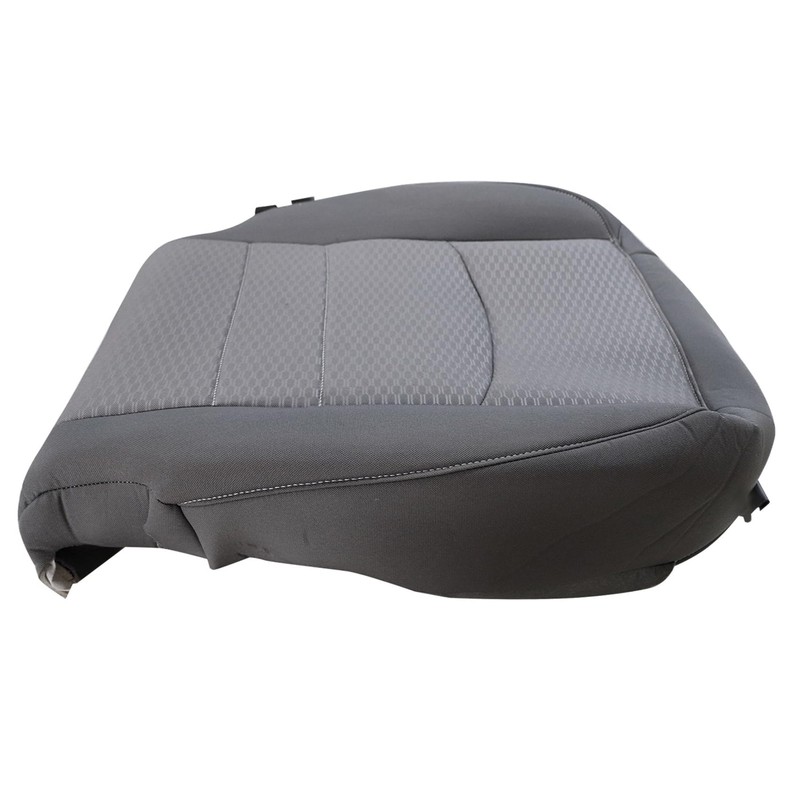 Priprilod Cloth Passenger Side Bottom Replacement Seat Cover Gray(X8) Compatible