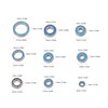 32PCS RC Ball Bearings,Steel Sealed RC Bearings Upgrade Parts for
