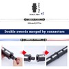 TOPJOWGA Double Blades Lightsaber, 2-in-1 Duel Lightsaber, 162 cm, Lightsabers
