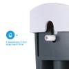 Soap Dispenser, 300ml No Drilling Wall Mounted Single-Head Manual Soap