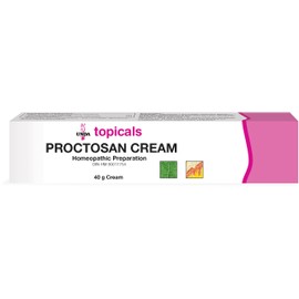 UNDA - Proctosan Cream - Homeopathic Preparation - 40 Grams Cream