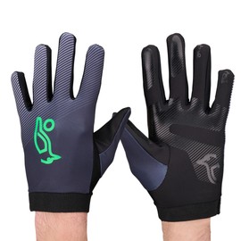 Kookaburra Nitrogen Hockey Gloves – Full-Finger Grip, Lightweight Pair, Black (Medium)