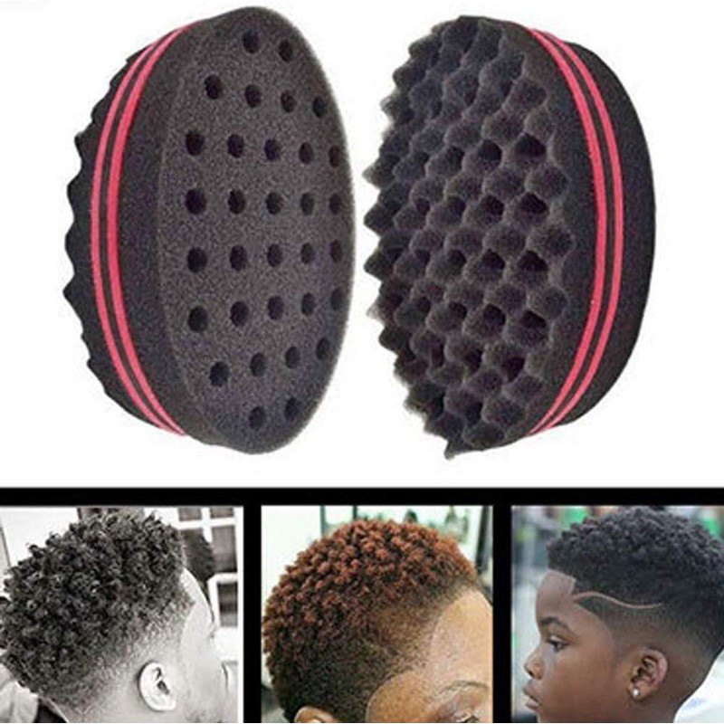 Linian Hair Brush Sponge Dreads Locking Twist Afro Curl Coil