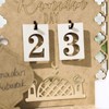 Wooden Eid Ramadan Countdown Calendar Ornament DIY Wood Crafts Party