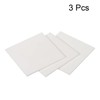 PATIKIL Alumina Ceramic Sheet Square Cooling Pad Insulating Sheet 3pcs