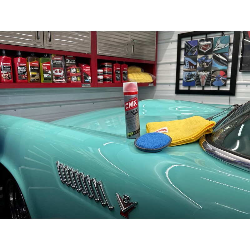 Mothers 01300 CMX Ceramic Trim Restore & Coat, 6.7 oz.