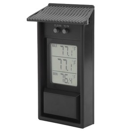 Outdoor Digital Thermometer Waterproof Temperature Meter for Garden Greenhouse