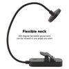 LED Book Light 3 Color Temperature Stepless Dimming USB Rechargeable
